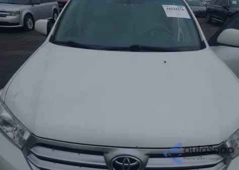 2013 Toyota Highlander Se V6 z USA, uszkodzony, nr VIN 5TDBK3EH9DS199605